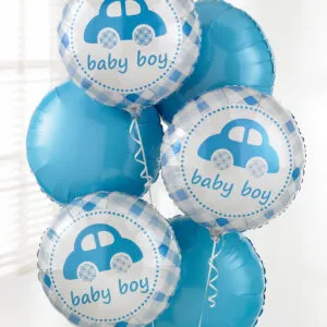 Baby Boy Balloon Bouquet