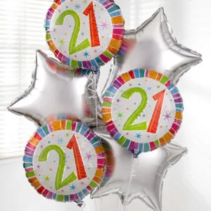 21st Birthday Balloon Bouquet