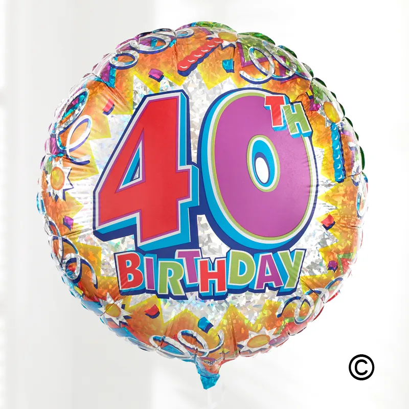 40th Birthday Balloon