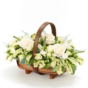 Mixed Basket - Cream & White