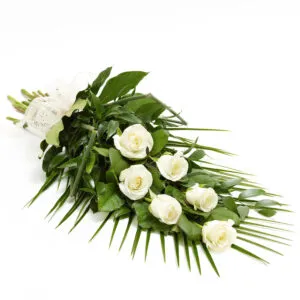 Simple Rose Sheaf White