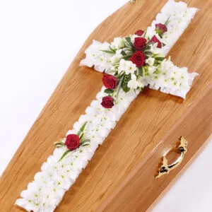 Classic Cross Red & White