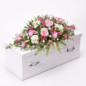 Children's Casket Spray Pink