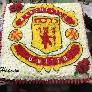 Manchester United Football Tribute White