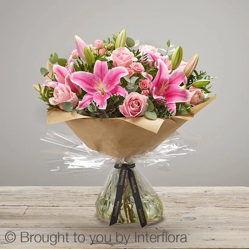 Pink Pop Hand Tied In Water