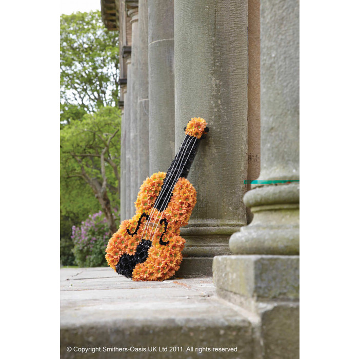 Violin Floral Tribute