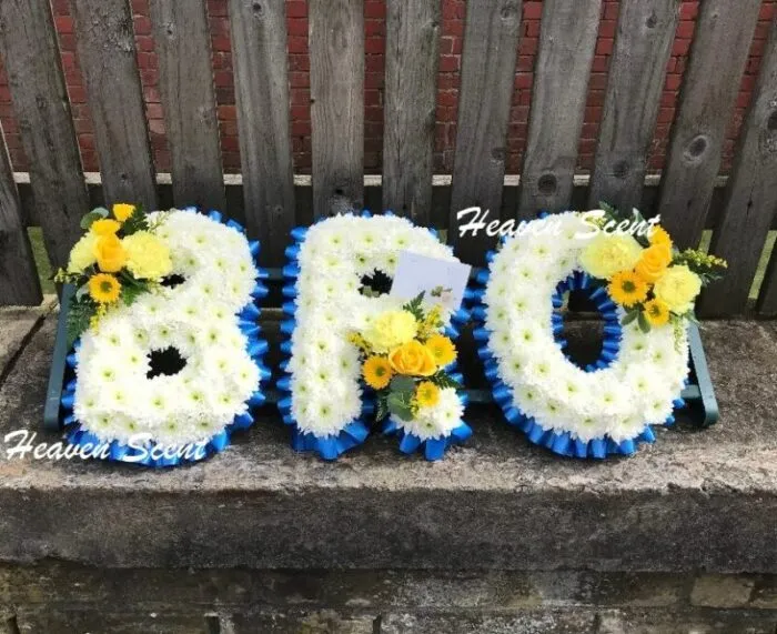 BRO Funeral Flower Tribute