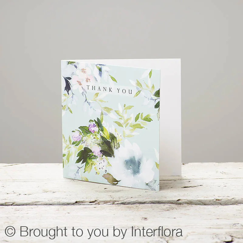 Thank You Greetings Card