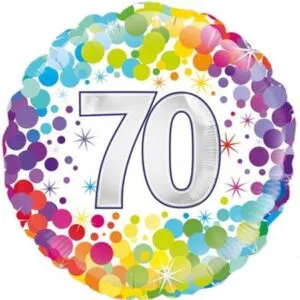 70th Birthday Balloon-Standard