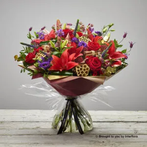 Scarlet Wonder Hand-tied