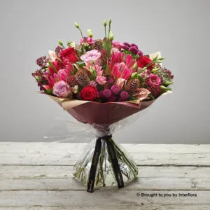 Enchanted Cranberry Hand-tied