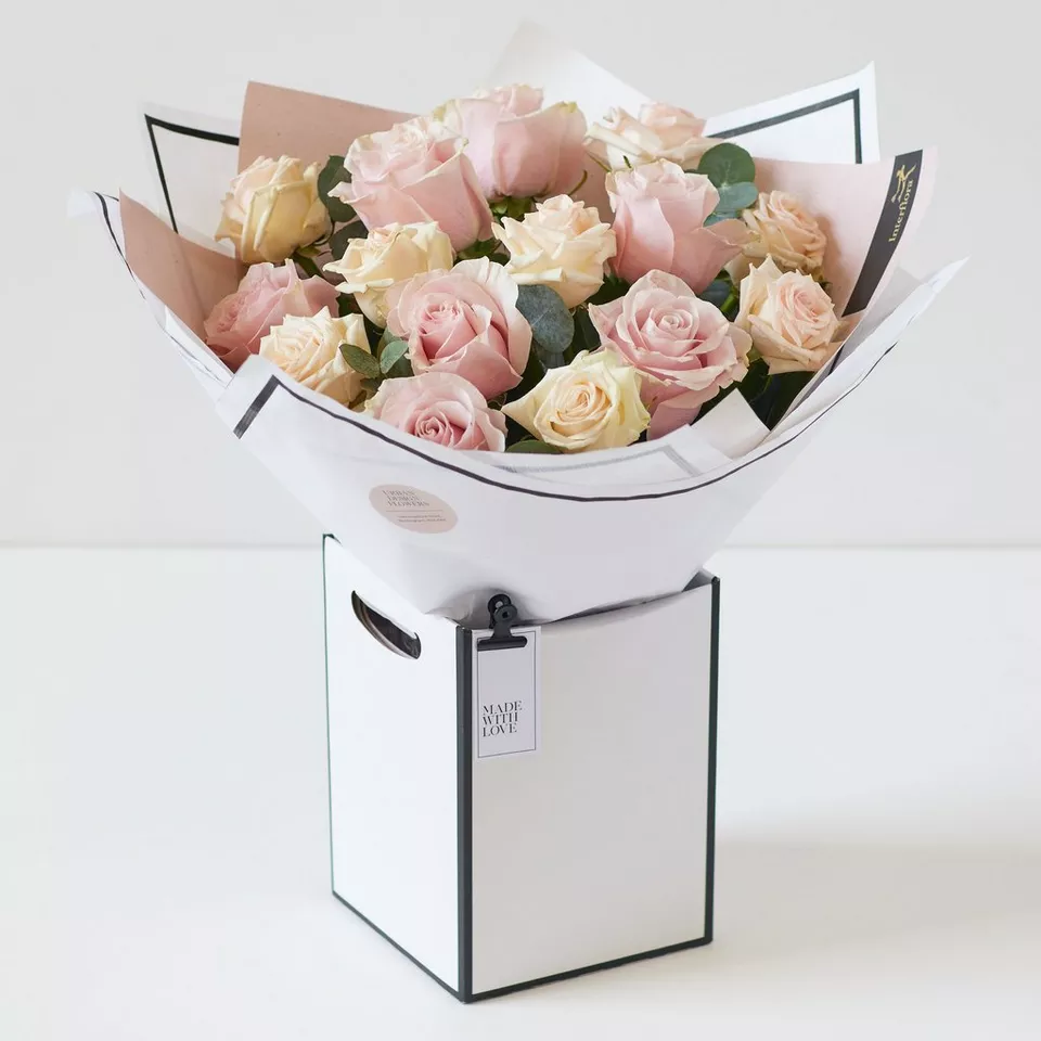 Simply Beautiful –  Pink Rose Bouquet
